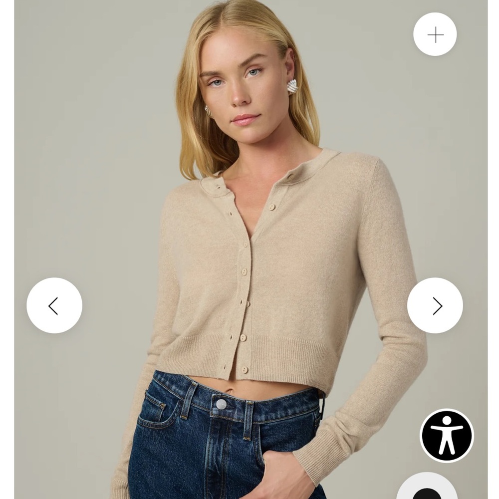 Joes Dani cashmere cardigan size S